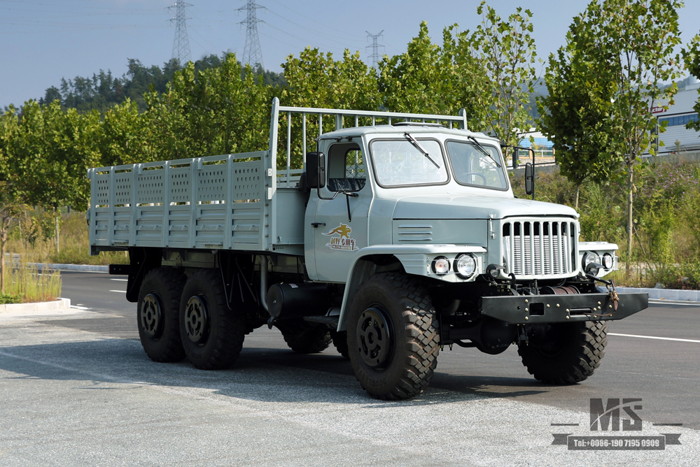 Dongfeng 3.5T Three Axle EQ2100 Six Wheel Drive Off Road Truck_6*6 Pointed Head Single Row Cargo Truck Transport Truck for sale_Export รถพิเศษ