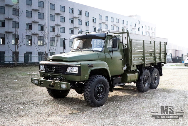 Dongfeng Army Green EQ2100 รถบรรทุกออฟโรด 6×6 190 hp Classic Pointed Head Off-road Vehicle for sale_Dongfeng 6WD 245 Diesel Troop Carrier Export Special Vehicle 