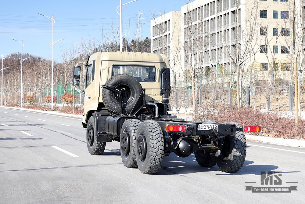 210hp Dongfeng แชสซีขับเคลื่อนหกล้อสำหรับ Sale_6 * 6 EQ2102 Flathead Head Truck Chassis Coversion ผู้ผลิต_Dongfeng 6 × 6 ส่งออกแชสซียานพาหนะพิเศษ