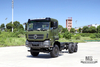 340hp Dongfeng 6×6 แชสซี_ขับเคลื่อนหกล้อหัวแบนแชสซีรถบรรทุกสินค้าหนึ่งแถวครึ่งแชสซี_6*6 ส่งออกยานพาหนะพิเศษ