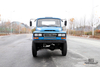 Dongfeng Four Wheel Drive Tipper Truck Chassis _170hp Blue 4*4 Single Row Pointed Head Dump Truck Chassis รถบรรทุกเหมืองแร่แชสซี_ส่งออกยานพาหนะพิเศษ