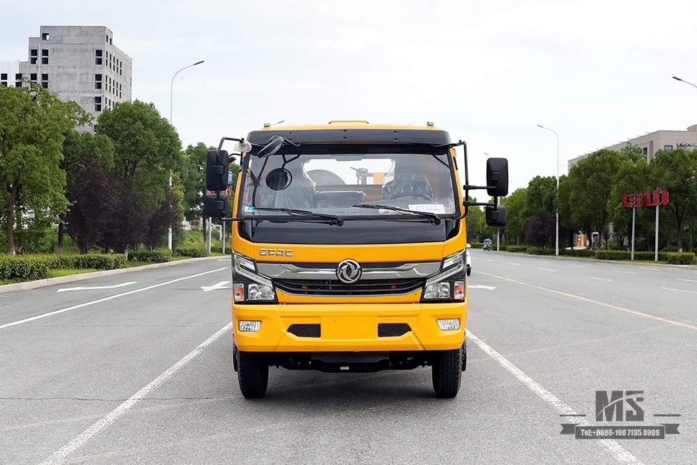 Dongfeng 4*2 Wrecker พร้อม 3 ตัน Semi-floor Clearing Plate Dongfeng Road Rescue Clearance Vehicle ส่งออกรถบรรทุกพ่วงพิเศษ