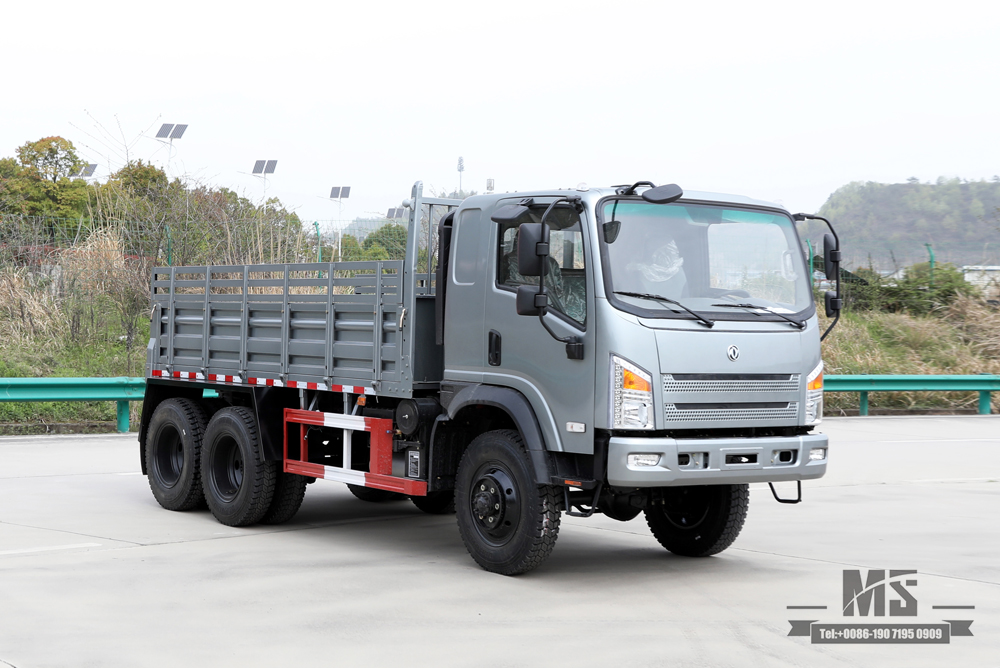 Dongfeng EQ2082 รถบรรทุกหกล้อ_ 6WD 170hp Flathead 'Bobcat' ยางนอกถนนขนาดเล็ก EQ240 Truck Configuration_6*6 ส่งออกผู้ผลิตยานพาหนะพิเศษ