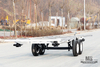 3T Dongfeng Trailer Chassis_Caravan แชสซีรถพ่วงสำหรับขาย ผู้ผลิตแชสซี โรงงานส่งออกแชสซีรถพ่วงพิเศษ