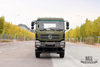 450HP Dongfeng แชสซีรถบรรทุกหนักขับเคลื่อนหกล้อ Conversion_6 × 6 รถบรรทุกหนักสามเพลารถเพื่อการพาณิชย์แชสซี_6WD ด้านหลังคู่ 15T แชสซีที่กำหนดเองส่งออกแชสซีพิเศษ