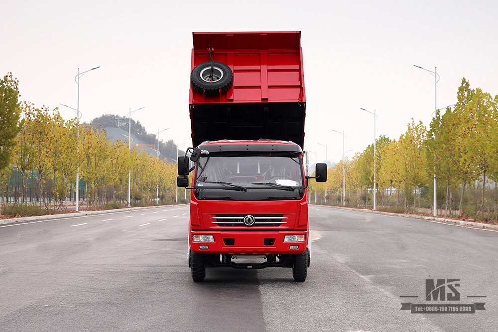 รถบรรทุกขนาดเบา 4×2_Dongfeng 160HP รถดั๊มพ์ขนาดเล็ก_ซ้าย/ขวา 5T รถบรรทุกเหมืองแร่ขนาดเล็กแถวเดียวสำหรับ Sale_Export รถบรรทุกพิเศษ