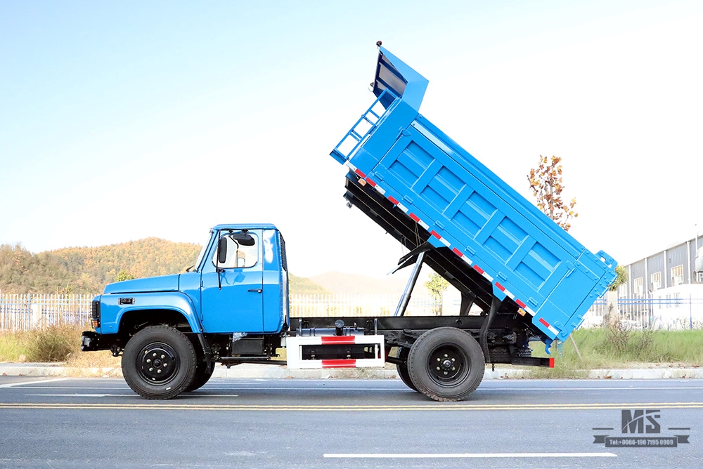 116 HP Dongfeng 4*2 Dump Truck รถบรรทุกขนาดเล็ก Off-road Truck_Dongfeng EQ3092 Small Tipper Truck_Export Special Vehicle