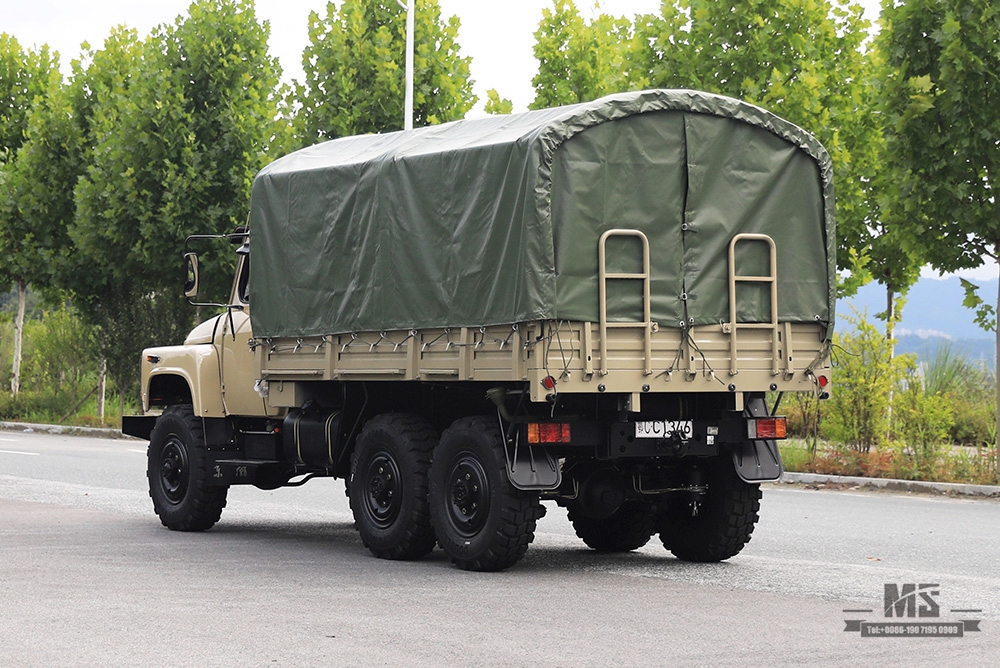 6×6 Dongfeng Camel Grey EQ2082 _170 hp EQ2082 ขับเคลื่อนหกล้อ Off-road Special Truck_240 Transport Vehicle_Export Special Vehicle