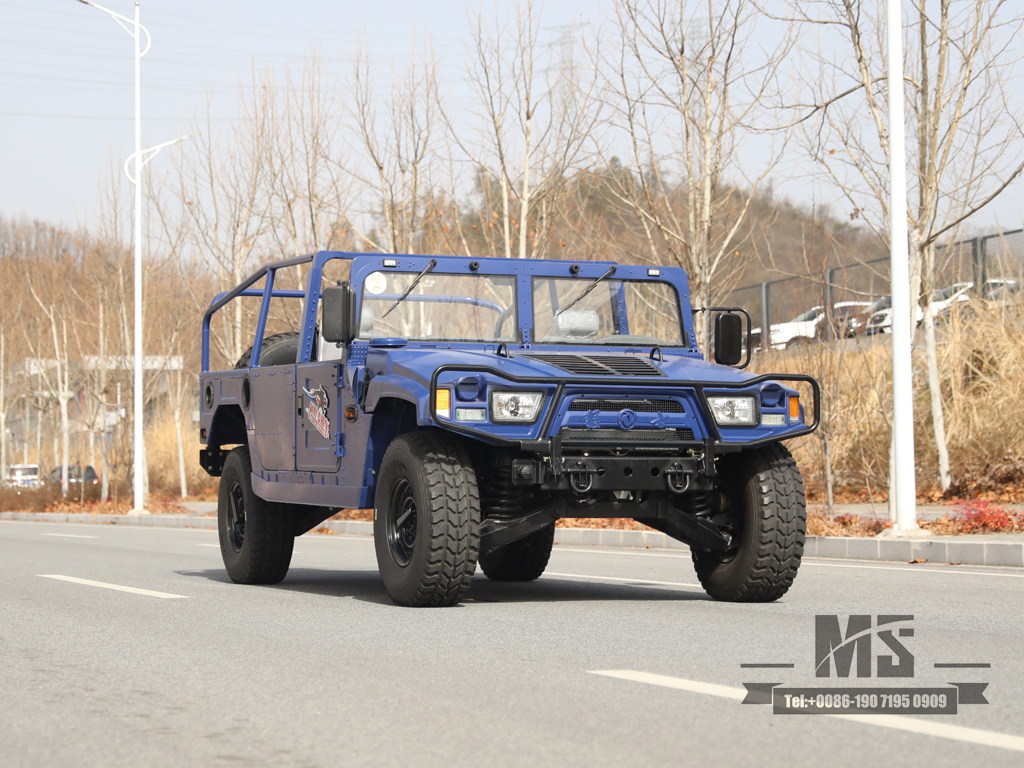 Dongfeng Mengshi EQ2050 Soft-Top Fastback Mengshi Patrol Vehicle | รีวิว Mengshi | รถจี๊ปพลเรือนจีน