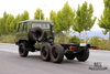 190hp Army Green Dongfeng EQ2102 แชสซีขับเคลื่อนหกล้อ _6 × 6 EQ246 153 Double Row Cab Off Road Chassis_Dongfeng ส่งออกแชสซียานพาหนะวัตถุประสงค์พิเศษ