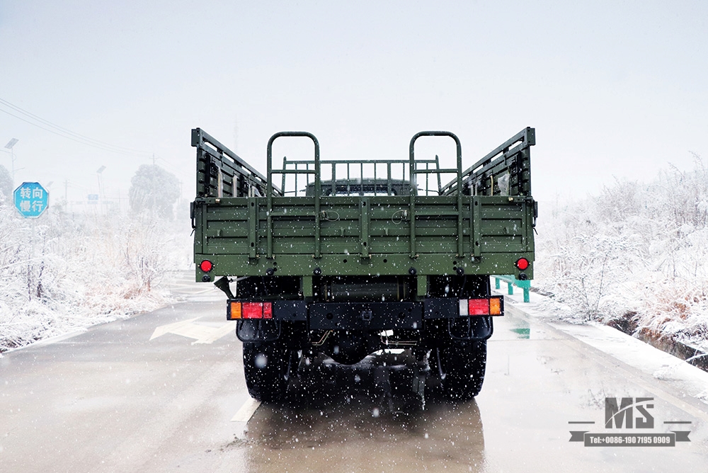 Dongfeng 6WD EQ2100 รถออฟโรด_6×6 190 hp Classic Army Green Pointed Head รถออฟโรดสำหรับขาย_Dongfeng 245 Diesel Troop Carrier Export Special Vehicle 