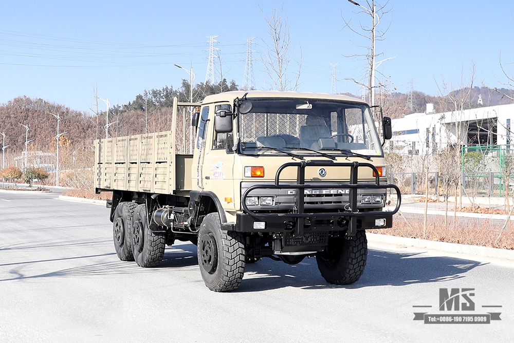 EQ2102 Dongfeng Six Wheel Drive Off Road Truck_ 6×6 Camel Grey หนึ่งครึ่ง 153 Cab Transport Truck_Dongfeng Classic AWD Truck Export Special Purpose Vehicle