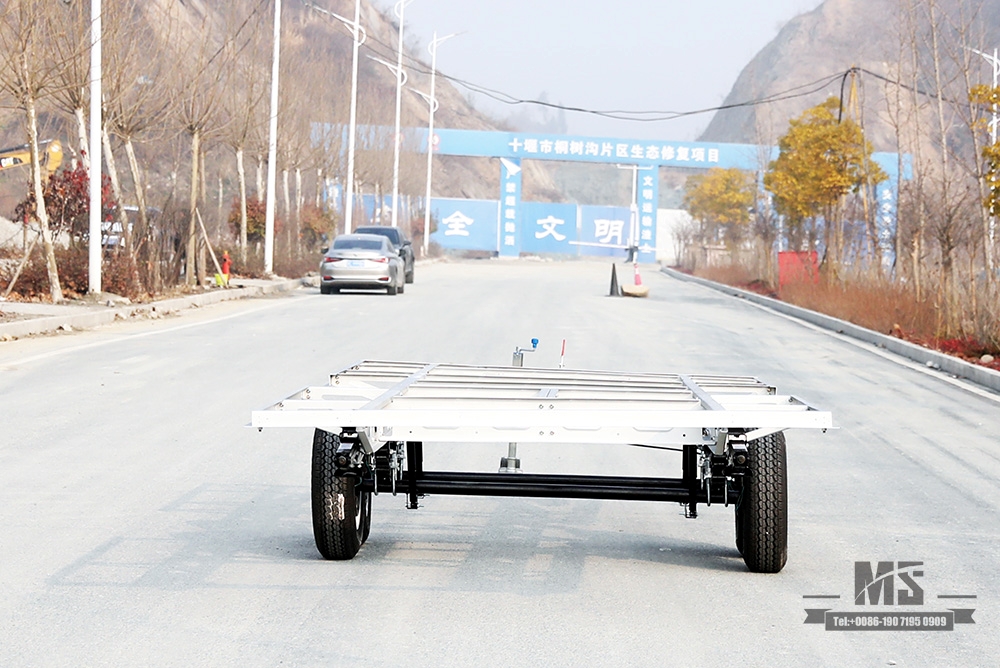 3T Dongfeng Trailer Chassis_Caravan แชสซีรถพ่วงสำหรับขาย ผู้ผลิตแชสซี โรงงานส่งออกแชสซีรถพ่วงพิเศษ