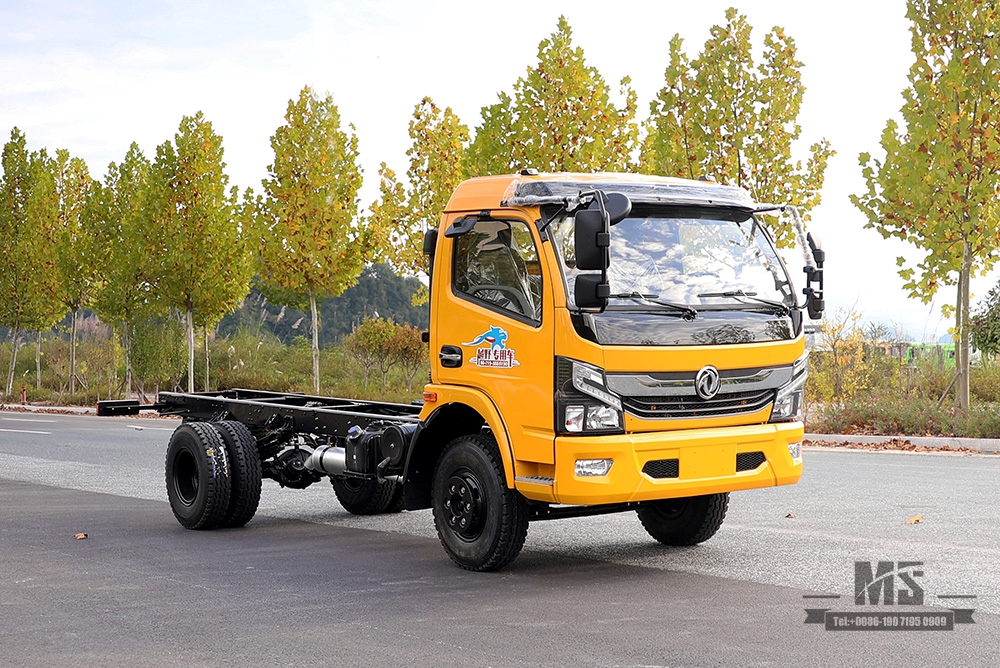 Dongfeng Small 4*2 Light Truck Tip แชสซีออฟโรด _ แชสซีรถบรรทุก _ แชสซีรถบรรทุกขนาดเล็ก Dongfeng ส่งออกแชสซีพิเศษ