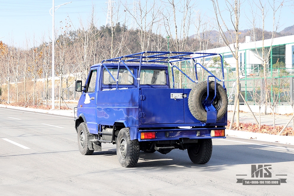 รถบรรทุกขับเคลื่อนสี่ล้อ Iveco 113hp_4*4 รถออฟโรดขนาดเล็ก Iveco หัวสั้น 4×4 รถบรรทุกขนาดเล็ก _4WD ยานพาหนะพิเศษส่งออก