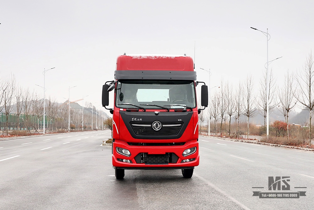 Dongfeng 4 * 2 290 hp แชสซีรถบรรทุกออฟโรด_4 × 2 หัวแบนหลังคาสูงสองห้องนอน Cab ผู้ผลิตการแปลงแชสซีรถบรรทุกสินค้า _ ส่งออกแชสซีวัตถุประสงค์พิเศษ