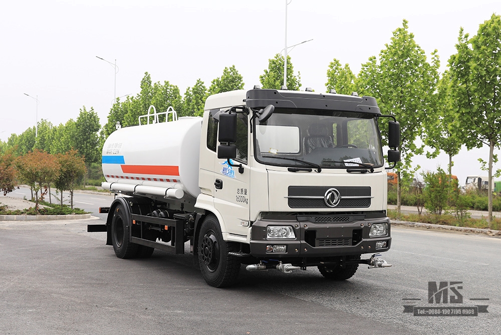 210 HP Dongfeng 4*2 Greening Sprinkler Truck _Dongfeng Flat Head Water Sprinkler Truck Commercial Vehicle_Dongfeng Water Tanker Truck For Sale_Export รถบรรทุกพิเศษ