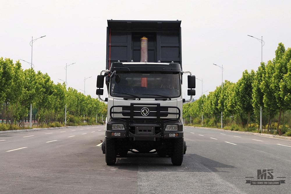 336hp Dongfeng 6*6 Heavy Duty Dump Truck_ขับเคลื่อนหกล้อด้านหลังแปดล้อ Tipper Truck Coversion ผู้ผลิต_Dongfeng 6WD ส่งออกยานพาหนะพิเศษ