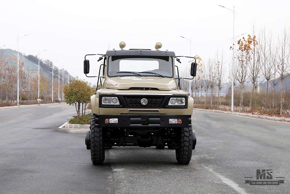 4*4 Dongfeng ขับเคลื่อนสี่ล้อแชสซีออฟโรด 240hp หัวยาวเดี่ยวแถว Cab รถบรรทุกแชสซี_ปรับแต่ง 4WD ส่งออกแชสซียานพาหนะพิเศษ