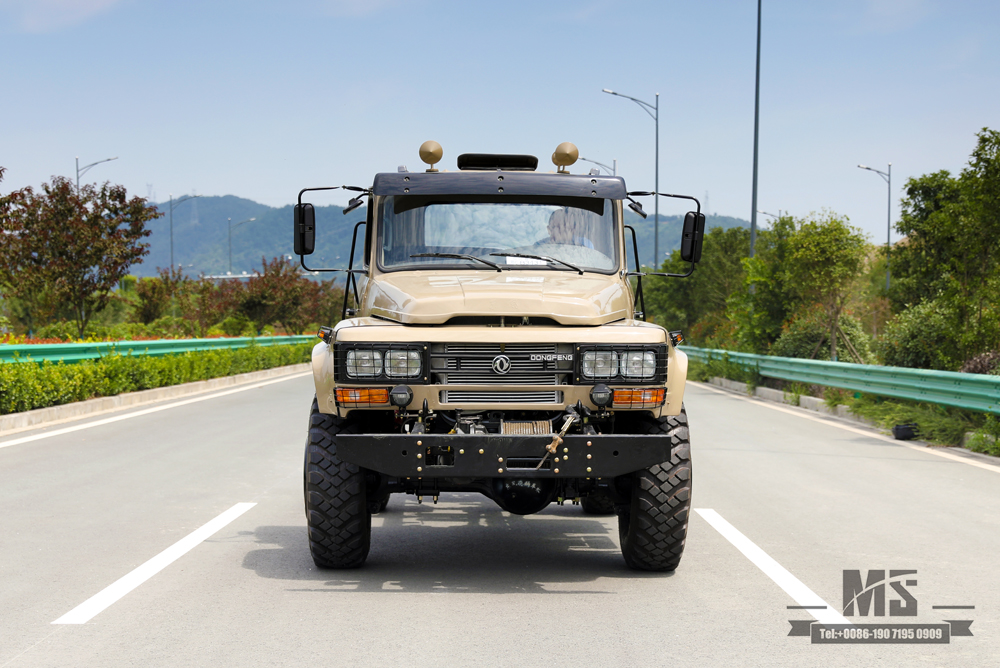 4×4 Tip Head Off Road Truck Chassis_Four Wheel Drive Dongfeng 190hp 240 Cab Long Head Chassis_Export ผู้ผลิตปรับแต่งแชสซีรถยนต์พิเศษ