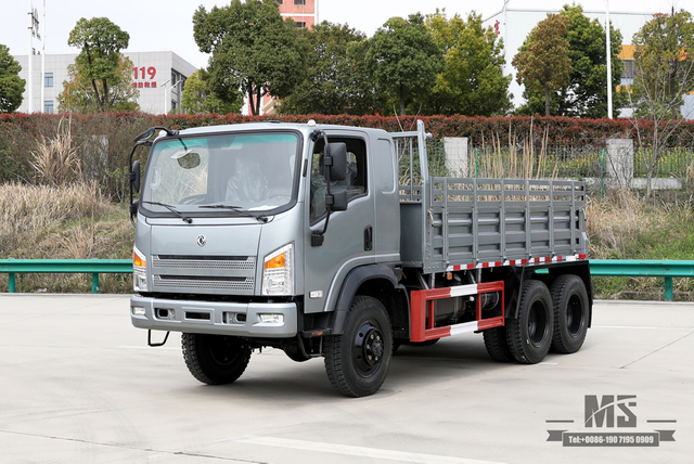 Dongfeng EQ2082 รถบรรทุกหกล้อ_ 6WD 170hp Flathead 'Bobcat' ยางนอกถนนขนาดเล็ก EQ240 Truck Configuration_6*6 ส่งออกผู้ผลิตยานพาหนะพิเศษ