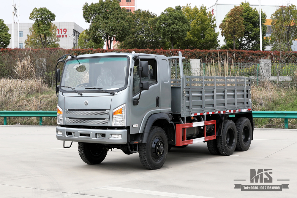 Dongfeng EQ2082 รถบรรทุกหกล้อ_ 6WD 170hp Flathead 'Bobcat' ยางนอกถนนขนาดเล็ก EQ240 Truck Configuration_6*6 ส่งออกผู้ผลิตยานพาหนะพิเศษ