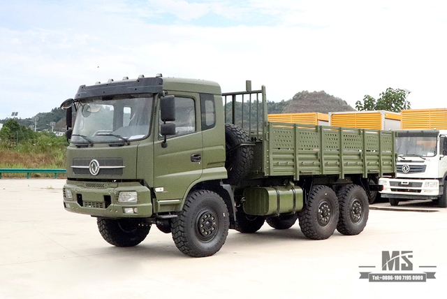 6×6 Dongfeng EQ2102 รถบรรทุกออฟโรด_รถขับเคลื่อนหกล้อรถบรรทุกสินค้าหัวแบน 6WD 246 Troop Carrier Off Road Transport Truck_Export Special Vehicle