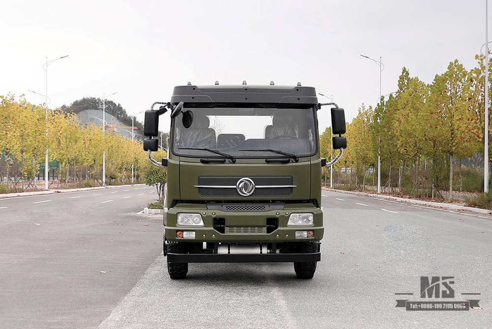 210hp Dongfeng 6*4 แชสซีรถบรรทุกออฟโรด _Dongfeng 6x4 แชสซีรถบรรทุกออฟโรด _Flathead แชสซียานพาหนะพิเศษส่งออกหนึ่งและครึ่ง