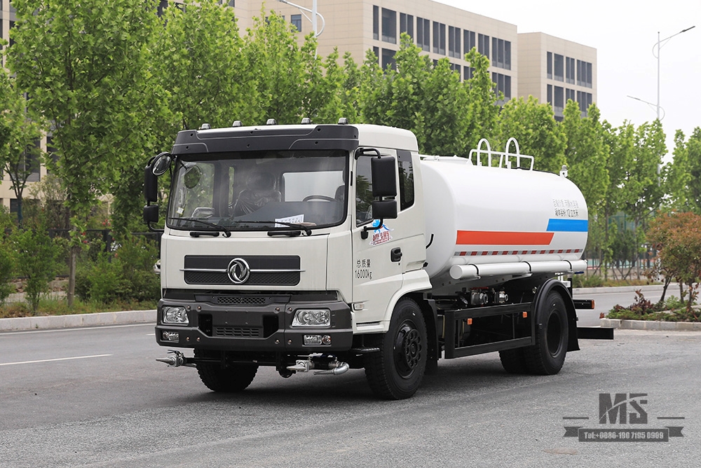 210 HP Dongfeng 4*2 Greening Sprinkler Truck _Dongfeng Flat Head Water Sprinkler Truck Commercial Vehicle_Dongfeng Water Tanker Truck For Sale_Export รถบรรทุกพิเศษ