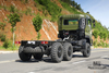 340 แรงม้า Dongfeng 6×6 แชสซีออฟโรด_ขับเคลื่อนหกล้อ Dongfeng หัวแบนแชสซีหนึ่งแถวครึ่งแชสซีรถบรรทุกสินค้า AWD 6*6 ส่งออกยานพาหนะพิเศษ