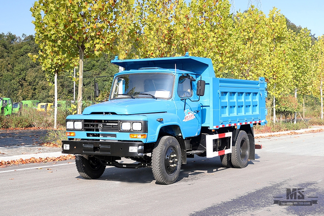116 HP Dongfeng 4*2 Off-road Light Dump Truck_Dongfeng EQ3092 รถบรรทุกขนาดเล็ก_Micro Tipper Truck ส่งออกยานพาหนะพิเศษ