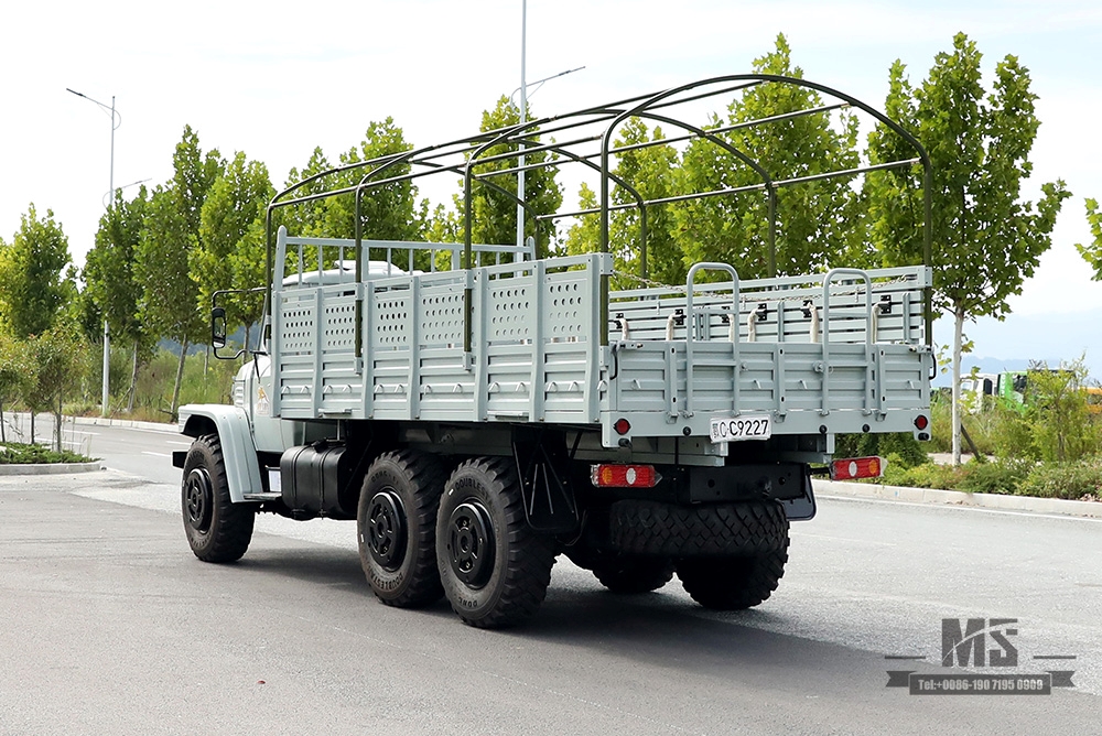 Dongfeng EQ2100 รถขับเคลื่อนหกล้อ Off Road Truck_6*6 3.5T Pointed Head Single Row Cargo Truck รถบรรทุกขนส่งสำหรับขาย_ส่งออกยานพาหนะพิเศษ