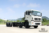 Dongfeng 8*4 แชสซีรถบรรทุกพิเศษ_30 ตันสี่เพลา Dongfeng Heavy-duty Commercial Vehicle Chassis_Export การปรับแต่งและดัดแปลงแชสซีวัตถุประสงค์พิเศษ