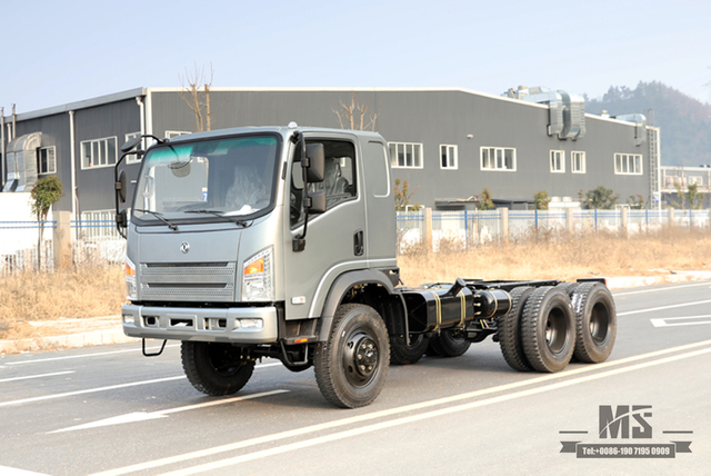 EQ2082 รถขับเคลื่อนหกล้อ Dongfeng การปรับเปลี่ยนแชสซีรถบรรทุกหัวแบน _ 6WD'Bobcat' การกำหนดค่าแชสซีรถบรรทุกขนาดเล็ก_6*6 ส่งออกผู้ผลิตแชสซียานพาหนะพิเศษ