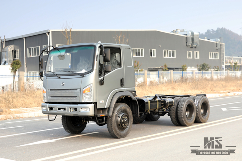 EQ2082 รถขับเคลื่อนหกล้อ Dongfeng การปรับเปลี่ยนแชสซีรถบรรทุกหัวแบน _ 6WD'Bobcat' การกำหนดค่าแชสซีรถบรรทุกขนาดเล็ก_6*6 ส่งออกผู้ผลิตแชสซียานพาหนะพิเศษ