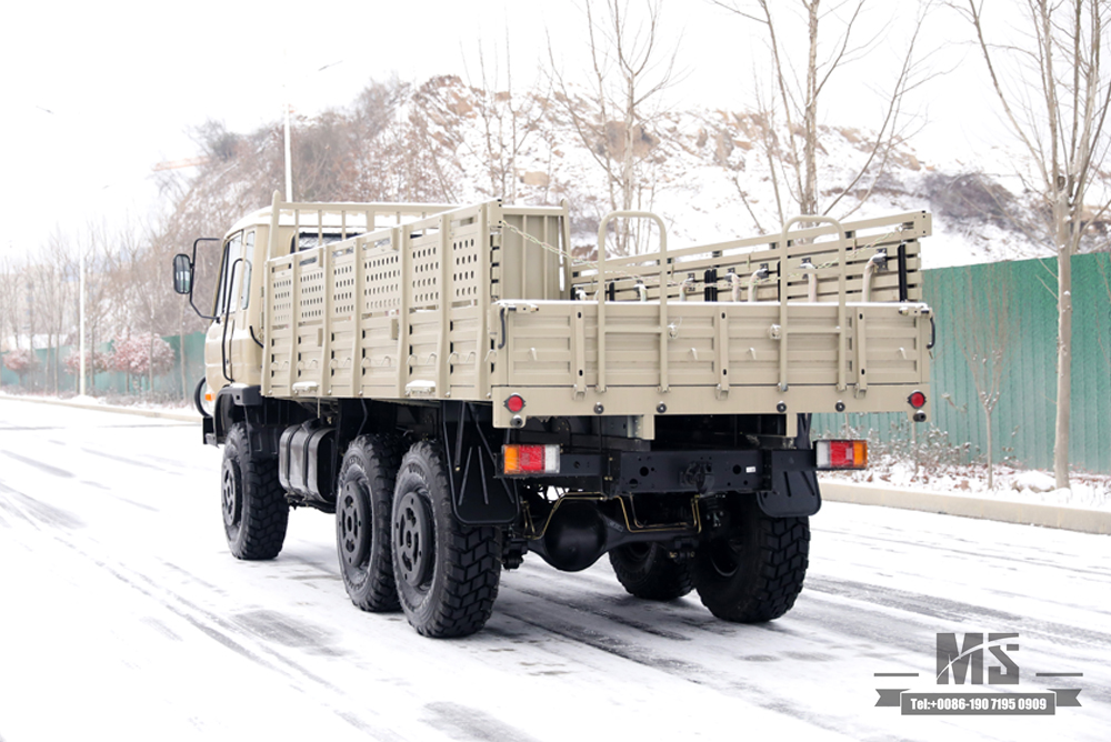 6×6 EQ2102 Dongfeng Off Road Truck_ ขับเคลื่อนหกล้อหนึ่งและครึ่ง 153 Cab Transport Truck_Dongfeng AWD ส่งออกยานพาหนะวัตถุประสงค์พิเศษ