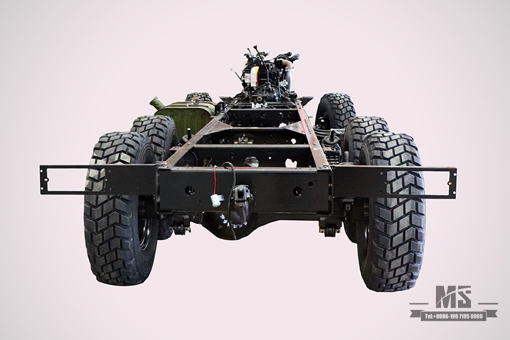 รถขับเคลื่อนหกล้อ Dongfeng EQ2100 Chassis_6 × 6 190hp Off Road Truck Chassis_All-wheel-Drive Export Special Type Ⅲ Chassis