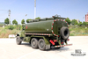 190HP Dongfeng ขับเคลื่อนหกล้อ EQ2100 Tanker Truck_6 * 6 Pointed Head Feul Tanker สำหรับ Sale_Six Drive Export Special Tanker Lorry