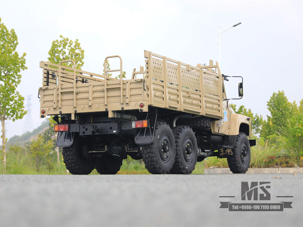 6x6 Dongfeng EQ2082 Singlerow Cab Trucks 6wd นอกรถบรรทุก Roaccargo 
