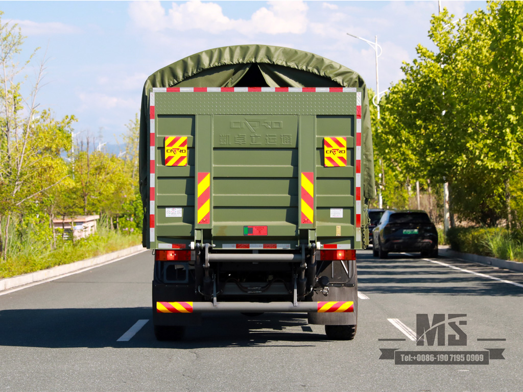 Dongfeng 4WD Off-Road Troop Carrier DFH2140B National Six Engine สี่เมตรแปดกล่องเก็บสินค้าออฟโรด 