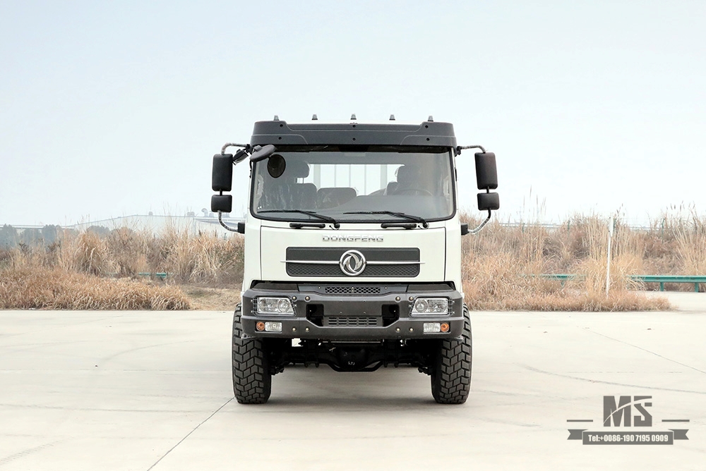 รถบรรทุก Dongfeng ขับเคลื่อนหกล้อขนาด 260 แรงม้าสำหรับขาย_6 * 6 Flathead Head Cargo Truck Chassis Coversion ผู้ผลิต_Dongfeng ส่งออกยานพาหนะพิเศษ