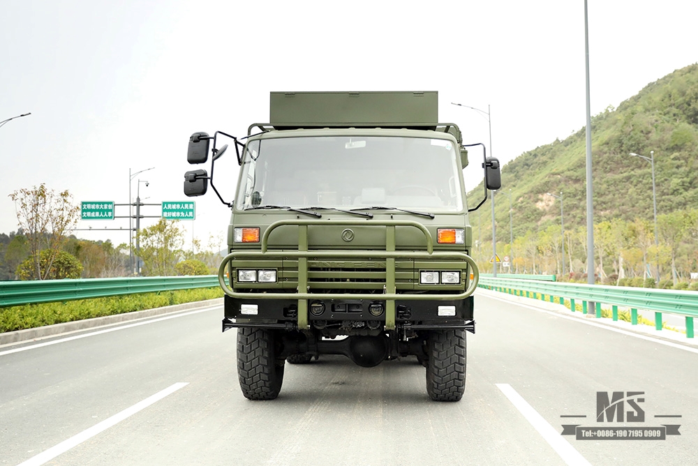EQ2102 Dongfeng Six Wheel Drive Box Truck_ 6×6 One and a Half 153 Cab Van Truck Transportation Truck_Dongfeng AWD ส่งออกยานพาหนะวัตถุประสงค์พิเศษ