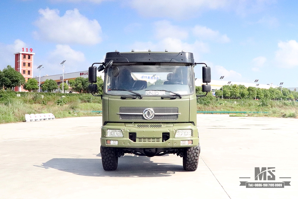 4*4 Dongfeng Cargo Truck Chassis_รถขับเคลื่อนสี่ล้อ New Cab Off-road Truck Chassis_4WDรถบรรทุกทางไกลส่งออกแชสซียานพาหนะวัตถุประสงค์พิเศษ