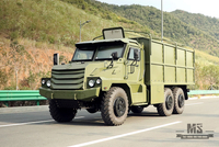 Dongfeng รถหกล้อไดรฟ์กล่องป้องกัน Truck_ 6 × 6 Pointed Head Off-Road Cargo Vehicle_Van รถบรรทุกการขนส่ง Truck_Dongfeng AWD ส่งออกยานพาหนะวัตถุประสงค์พิเศษ