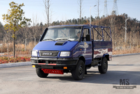 รถบรรทุกขับเคลื่อนสี่ล้อ Iveco 113hp_4*4 รถออฟโรดขนาดเล็ก Iveco หัวสั้น 4×4 รถบรรทุกขนาดเล็ก _4WD ยานพาหนะพิเศษส่งออก