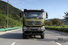 340hp Dongfeng รถขับเคลื่อนหกล้อ Off Road Truck 6 × 6 Dongfeng Flat Head หนึ่งและครึ่งแถวรถบรรทุกขนส่งสินค้า AWD 6 * 6 ส่งออกยานพาหนะพิเศษ