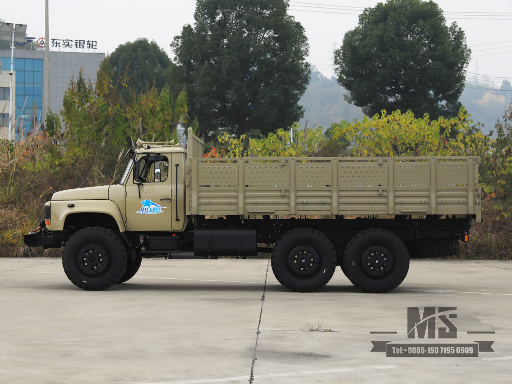 6*6 Dongfeng EQ2100 Truck_6*6 รถบรรทุกหัวแหลม ขับเคลื่อนหกล้อรถบรรทุกออฟโรด_ส่งออกยานพาหนะพิเศษ