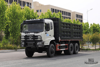 336hp Dongfeng รถบรรทุกขับเคลื่อนหกล้อ _6 * 6 ด้านหลังแปดล้อ Heavy Duty Tipper Truck Coversion ผู้ผลิต_Dongfeng 6WD ส่งออกยานพาหนะพิเศษ