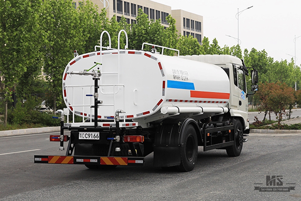  Dongfeng 4*2 Greening Sprinkler Truck _ 210 HP Water Sprinkler Truck_Water Tanker Truck Factory_Export รถบรรทุกพิเศษ