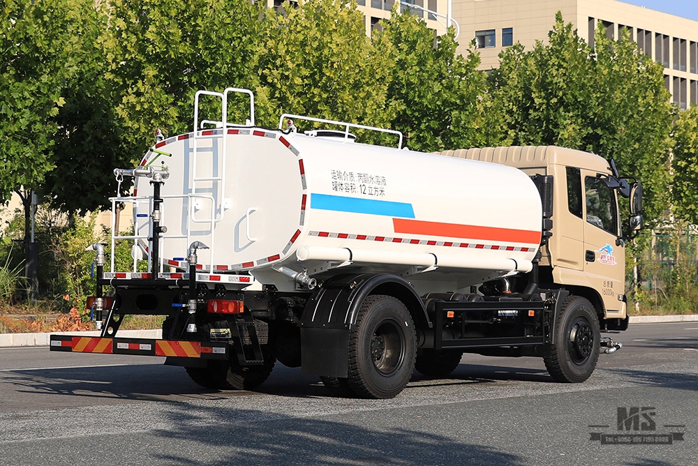 4*2 Dongfeng 12m³ รถบรรทุกสปริงเกลอร์ _Dongfeng 210 HP Flat Head Water Sprinkler Truck_Dongfeng Greening Water Tanker Truck Commercial Vehicle _Export Special Truck